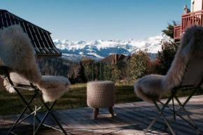 3 bed apt,central location, parking, garden, 6 pax Saint-Gervais-Les-Bains